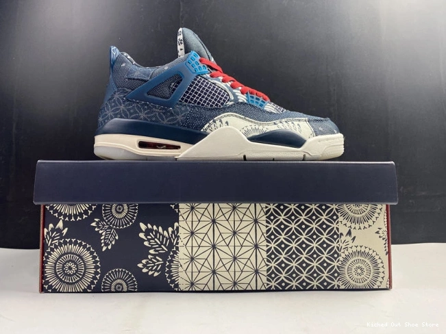 Kicked Out Shoe Store 4 Retro CW0898-400 SE Sashiko Air Jordan 0705